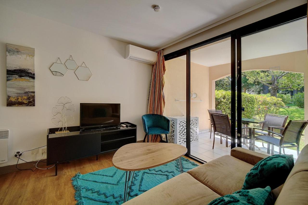 קאן Immogroom - 2 Rooms - Renovated - Pool - Ac - Parking - Garden מראה חיצוני תמונה