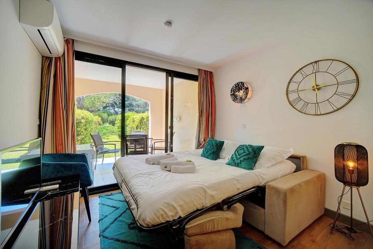 קאן Immogroom - 2 Rooms - Renovated - Pool - Ac - Parking - Garden מראה חיצוני תמונה